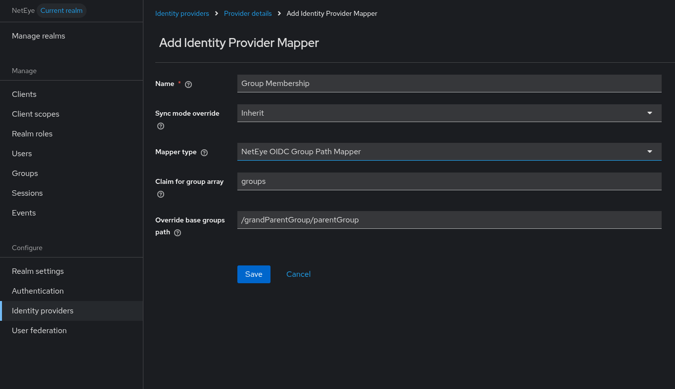 keycloak group mapper full groups path ldap